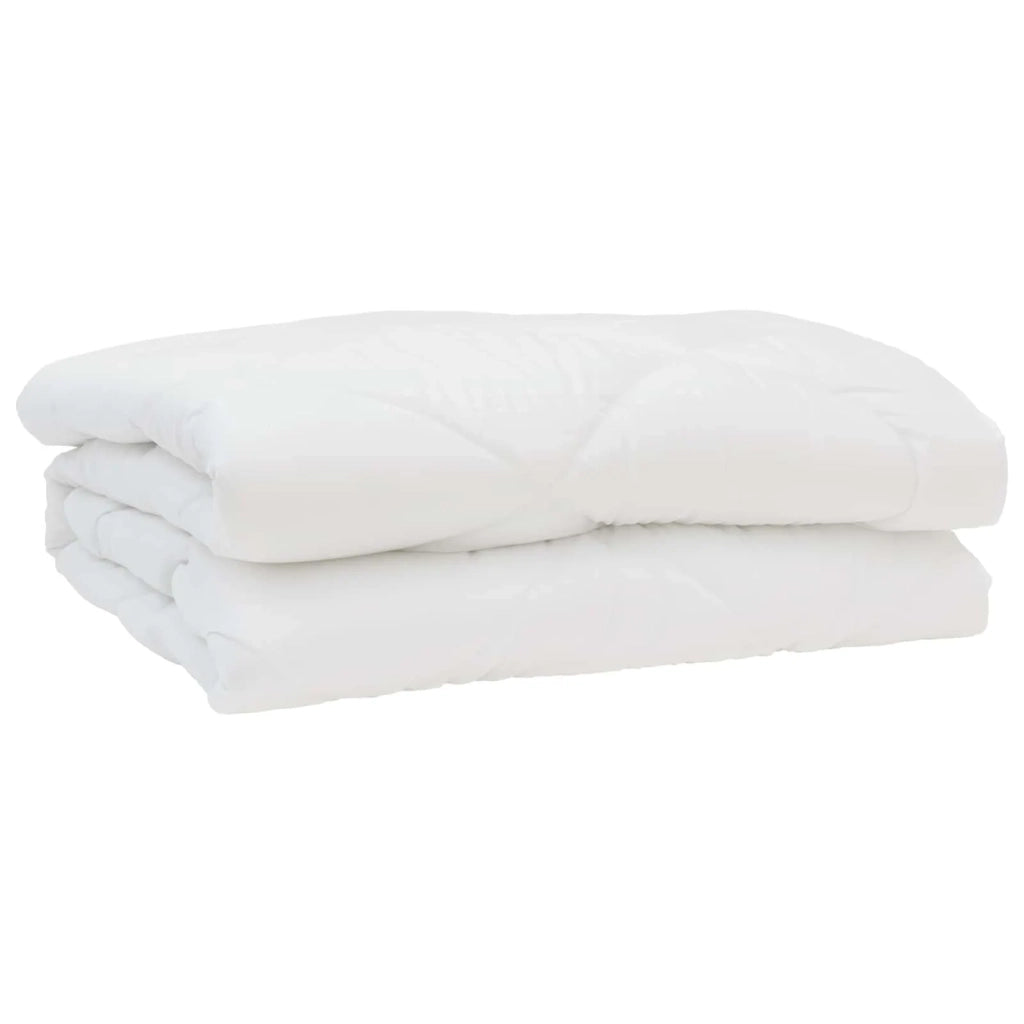 Piumone | Duvet Estivo con cuscino 3 pz Bianco Microfibra