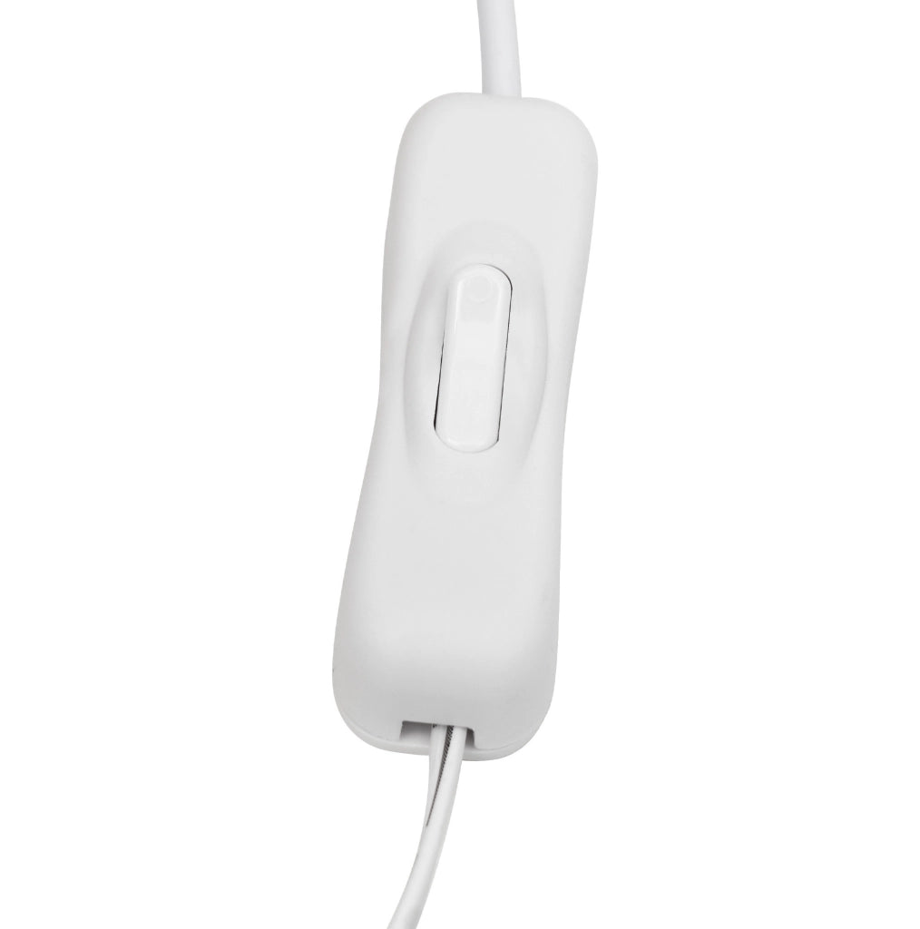 Letto matrimoniale 160x200 cm con 2 comodini LED, prese USB-C e struttura in Rovere Sonoma/Bianco