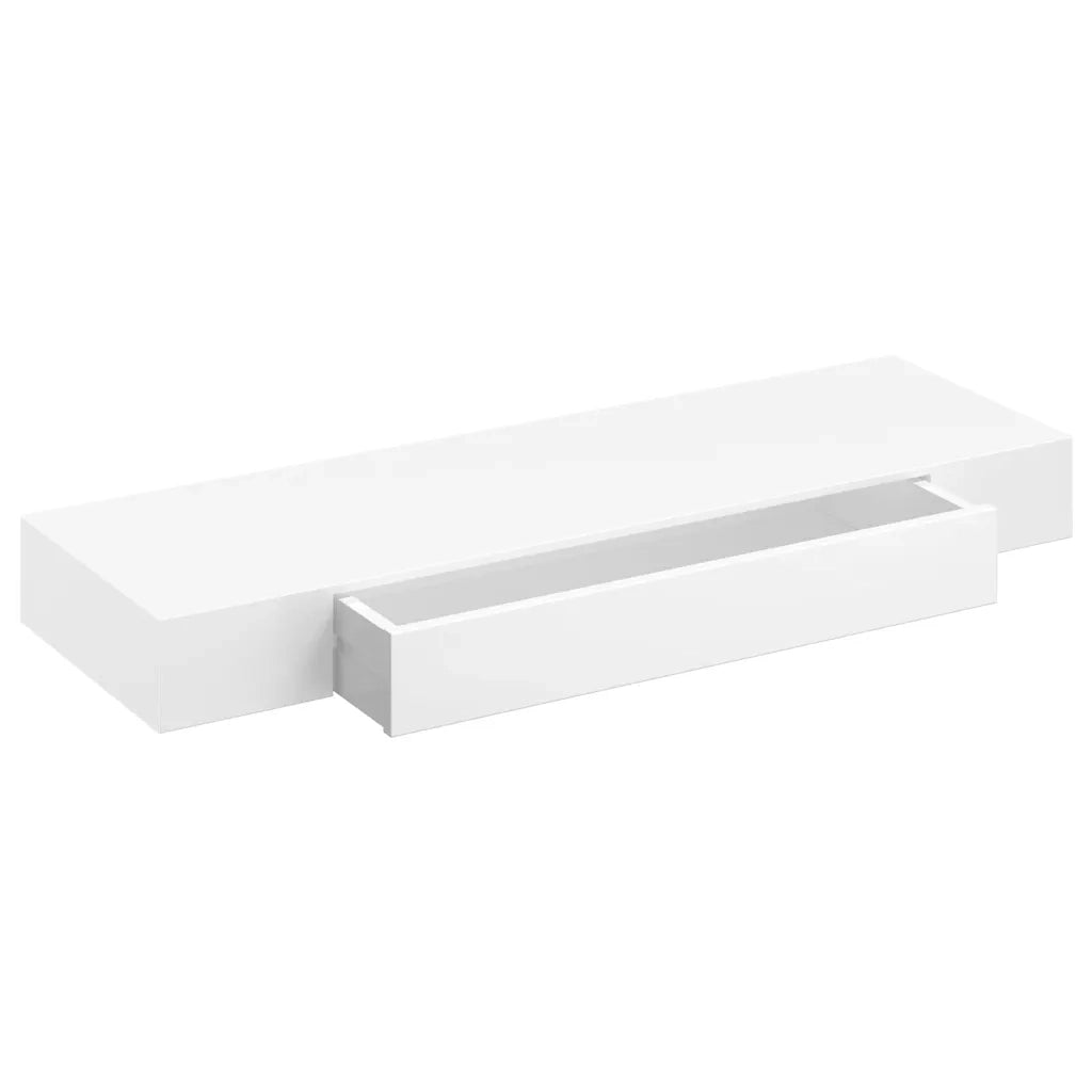 Mensola | Ripiano | Scaffale per Pareti Nera in MDF per Libri/DVD