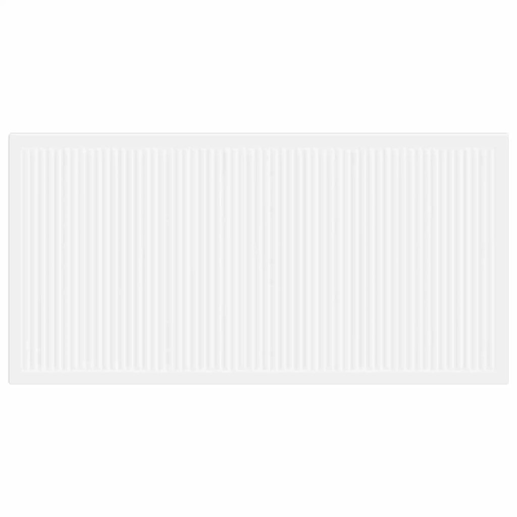 Testiera da Muro EDE Bianco Legno ingegnerizzato 896095
