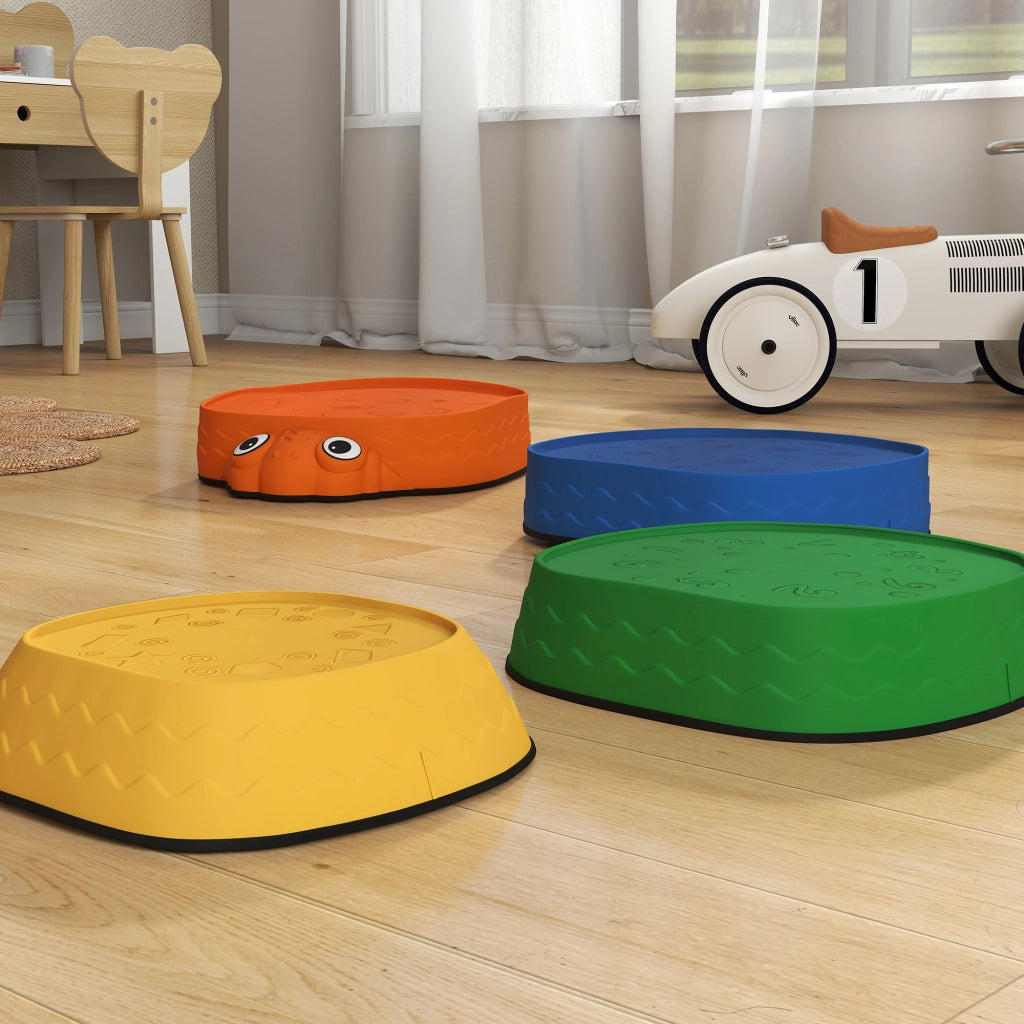 Set di Pietre per Equilibrio Bambini 5 Pezzi ¨C zephmum ¨C Multicolore