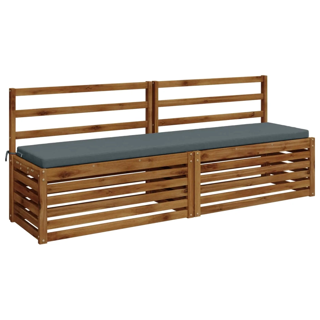 Cuscino per panchina SOEST 100% Poliestere Blu 170 x 40 x 5 cm 949090
