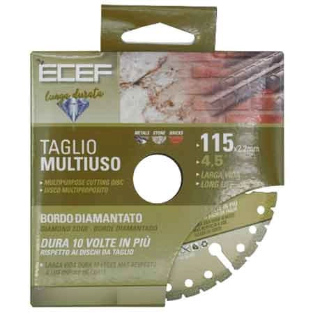 DISCO DIAMANTATO UNIVERSALE Ø 115 mm - ECEF
