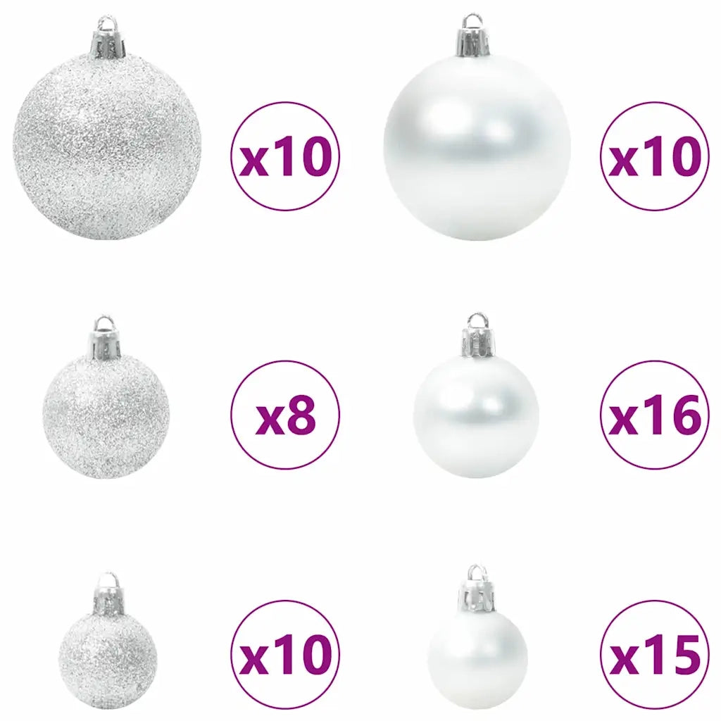 Albero di Natale artificiale con 300 LED Verde 210 cm 3395564