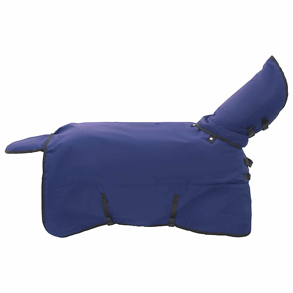 Coperta per Cavalli Verde Scuro e Nero 125 cm Poliestere CFW9445479