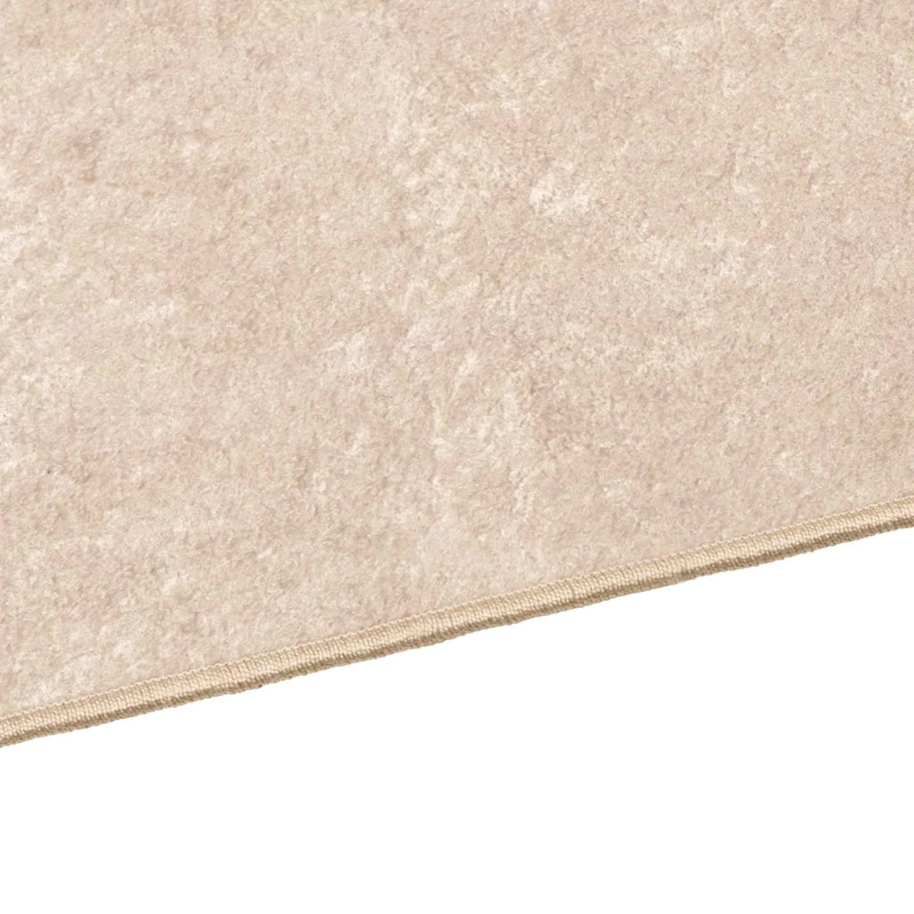 Runner in Moquette | Runner Tappeto MARSA Crema 80 x 100 cm Poliestere e PVC