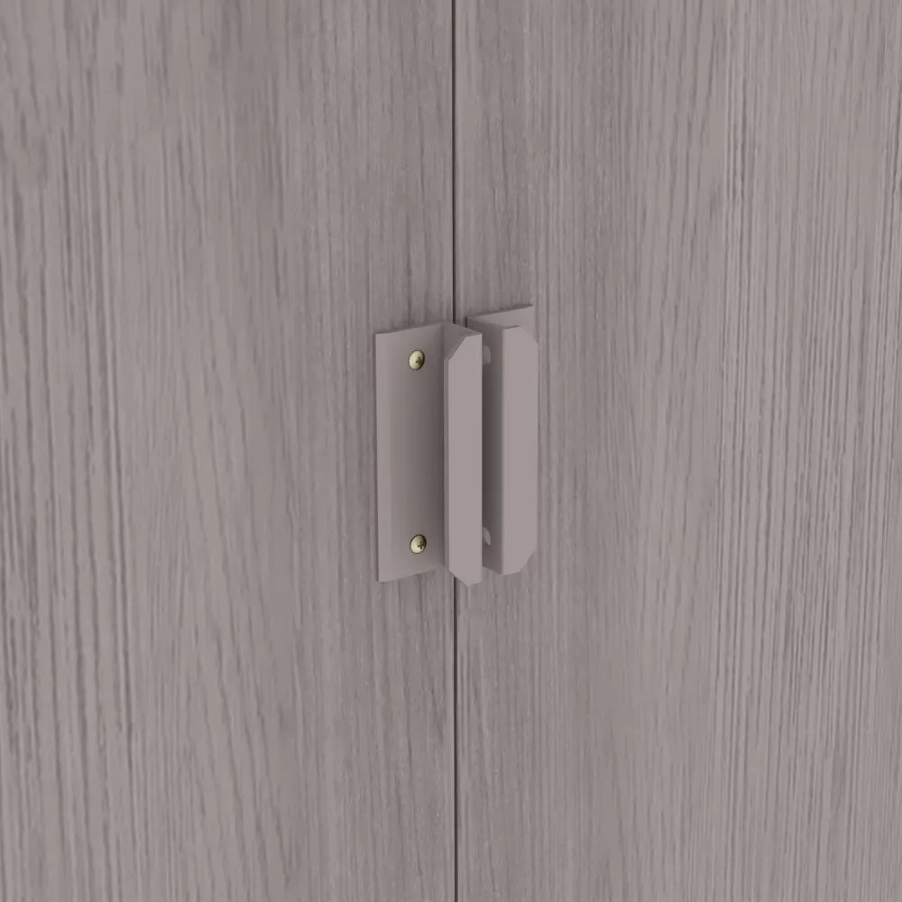 Casetta da giardino in acciaio zincato effetto legno chiaro 2,77x1,95x1,93 m - 65kg - 4,8 metri quadri