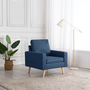Poltrona Blu in Tessuto 288697