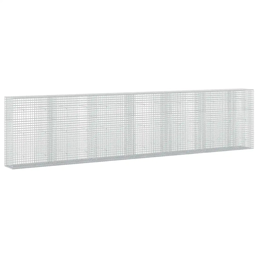 Gabione con filo da 5 mm e rete da 5x5 cm 650x50x150 cm 3464287