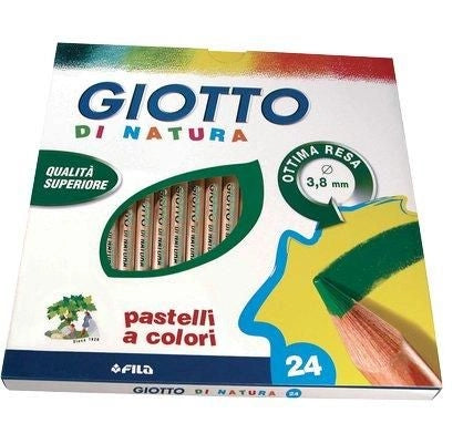 Pastelli a Colori Giotto di Natura 24 pezzi