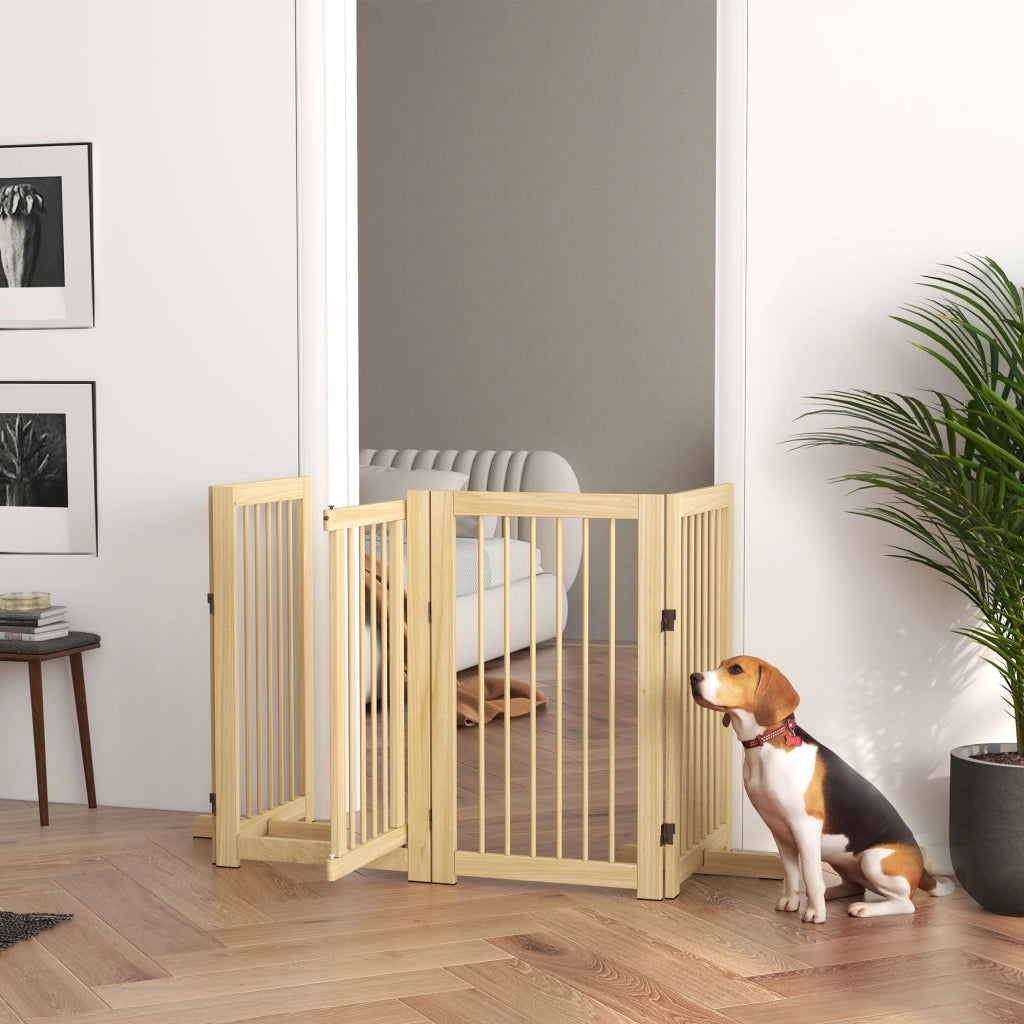 Cancello per Cani ¨C Minimal ¨C Legno 220x36x91cm