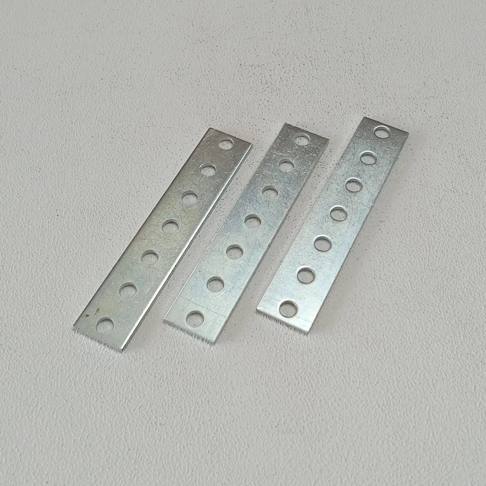 Piastrina forata rinforzata da 10cm - 3pz