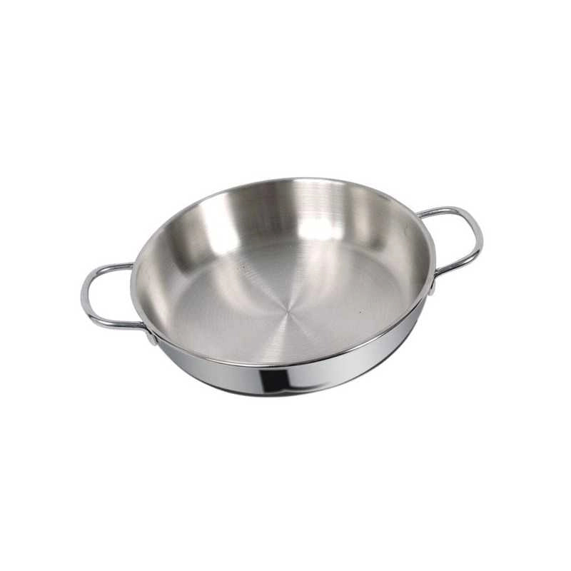 Tegame Inox 2 Manici cm 20 Dune Metalsomma