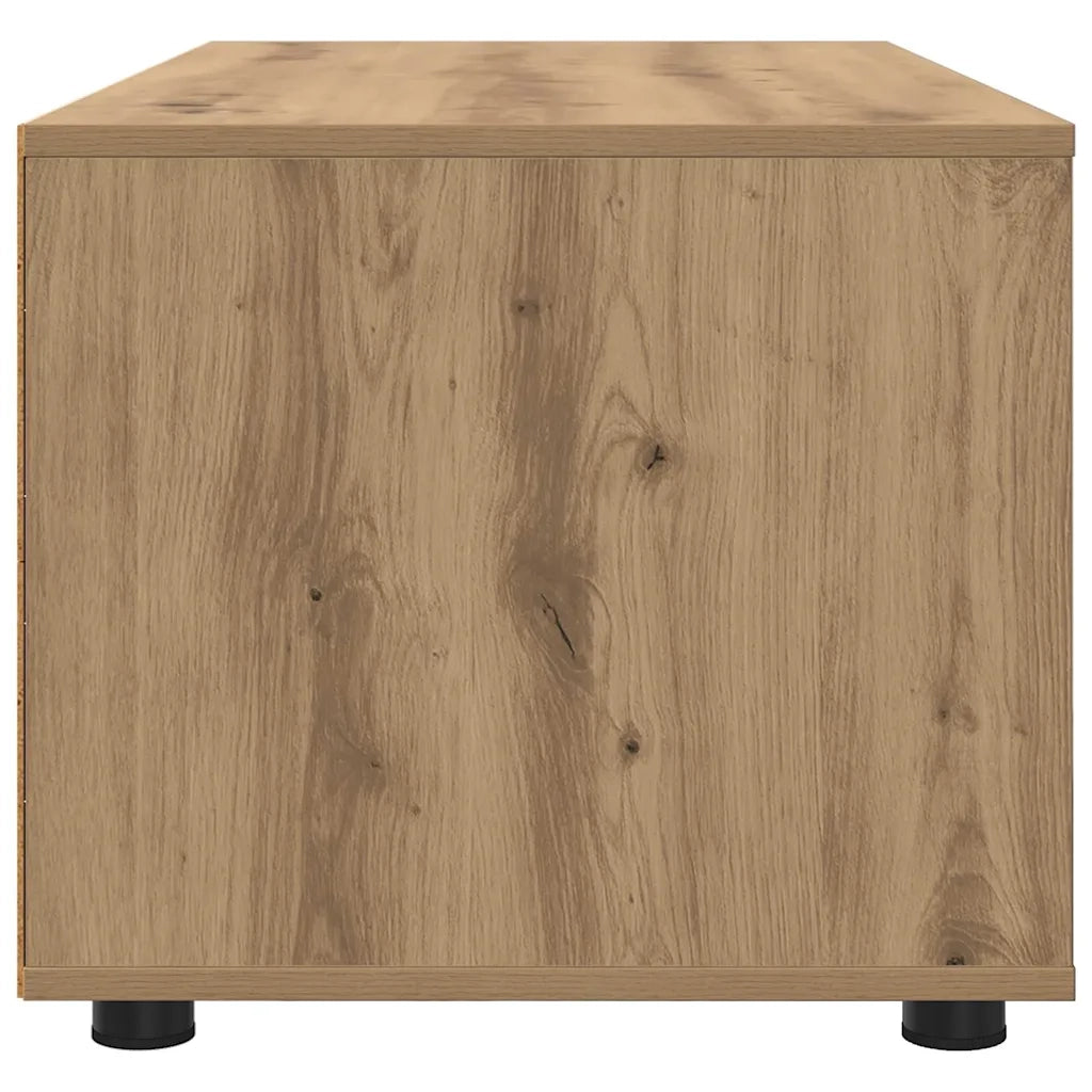Mobile TV-Credenza per TV-Console TV Rovere artigianale 100 x 48 x 43 cm Legno multistrato