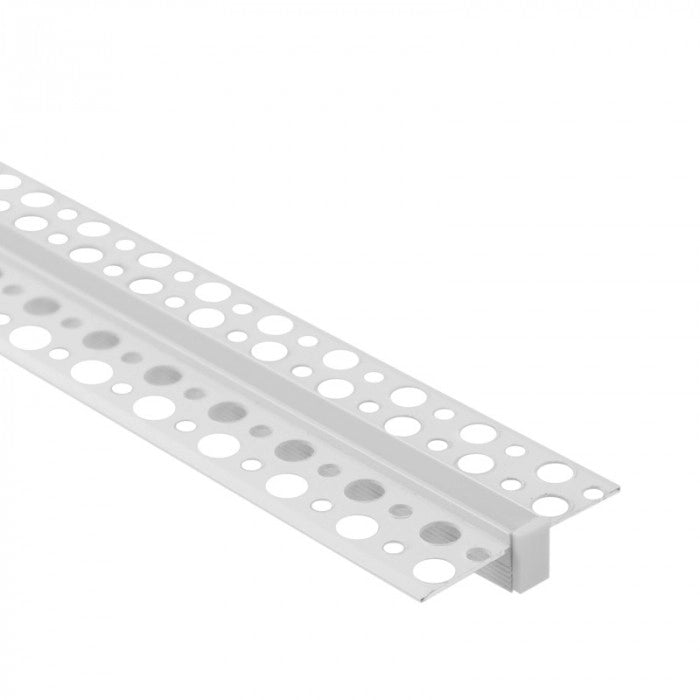 Profilo LED incasso GPW-02 bianco diffusore opale 2m
