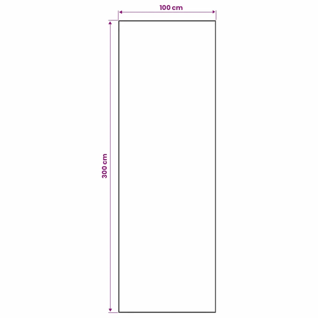 Runner Tappeto ORIZ 1150 gsm Grigio e Bianco 42045451