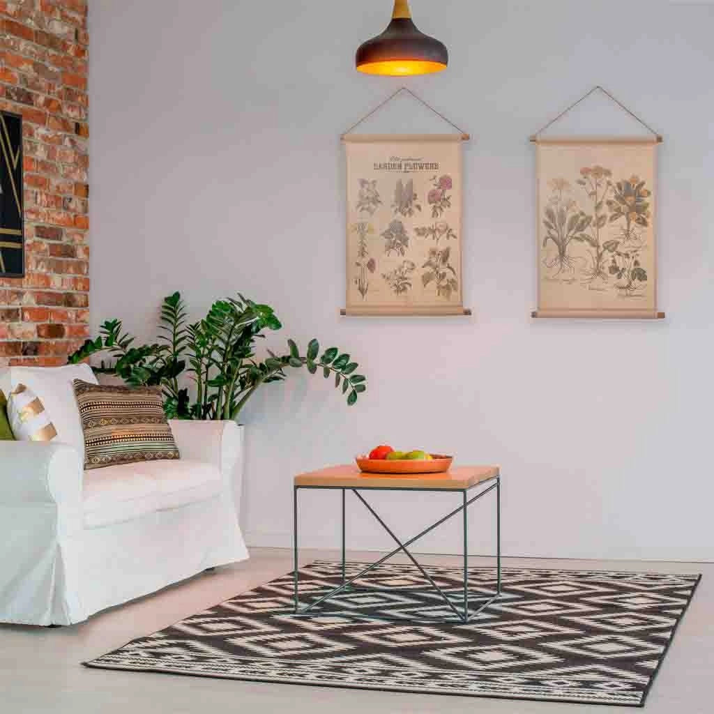 Lienzo pergamino de lino impreso 55x75x2,5h