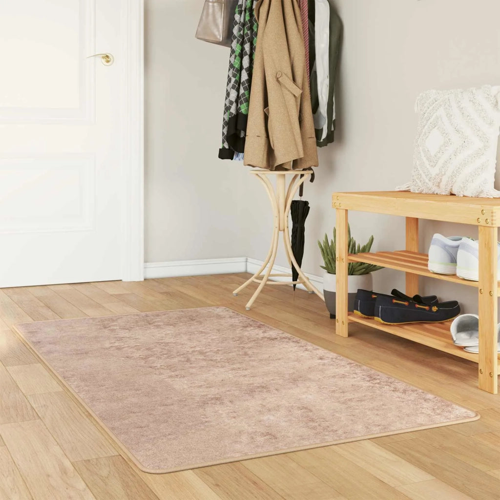 Runner Tappeto MARSA Sabbia 100 x 150 cm Poliestere e PVC 42023119