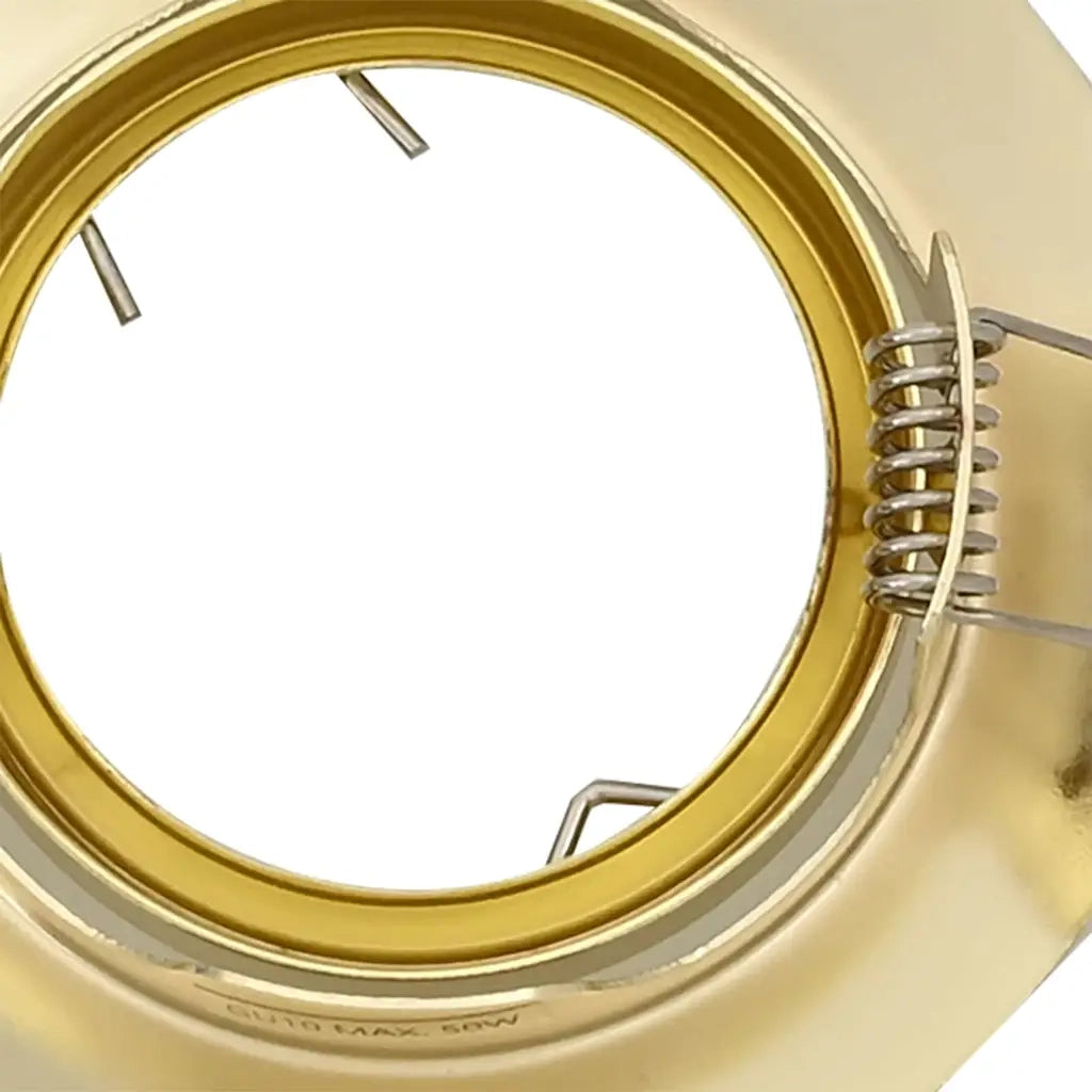 Spotlight 6 pz Oro 9 x 9 x 2.5 cm Metallo CFW2232655