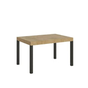 Tavolo allungabile 120/224x90 cm Everyday Premium colore quercia natura gambe antracite