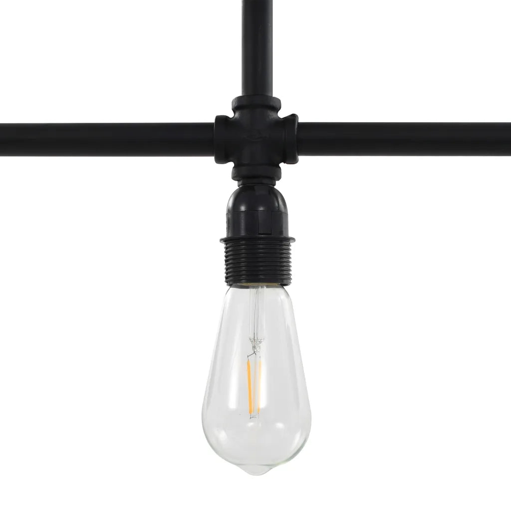 Lampadario Nero per 3 Lampadine E27 281628