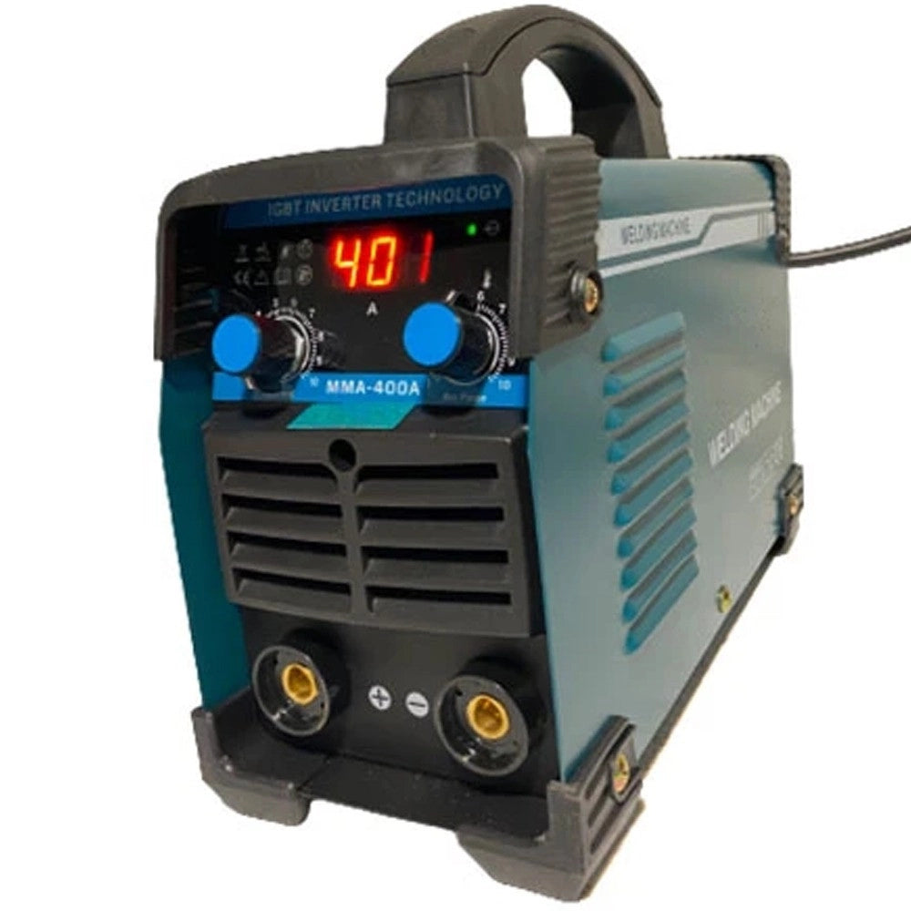 Trade Shop - Saldatrice Elettrica Saldatura Inverter Elettrodo Professionale 400 Ampere Mma-400a -