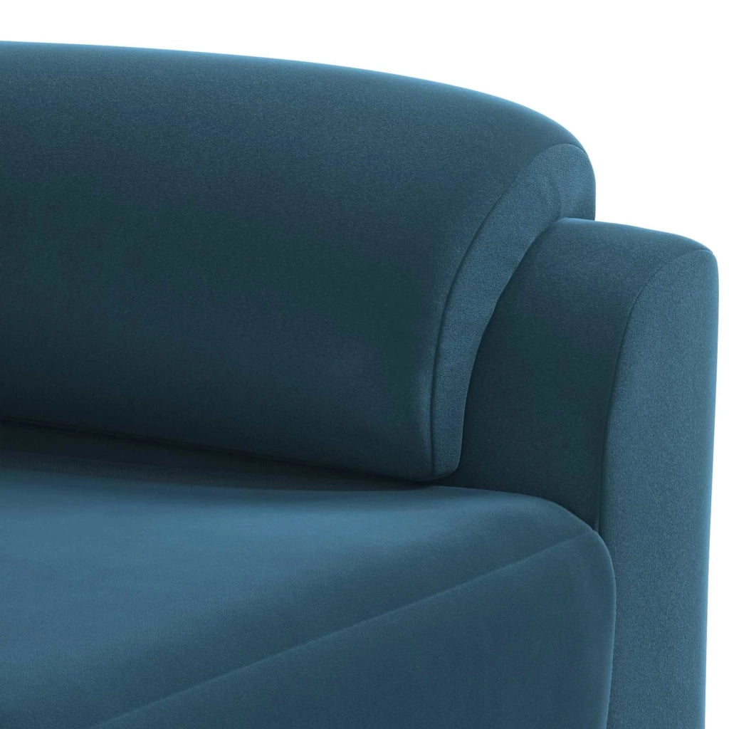 Divano Blu 174 x 85 x 93 cm Velluto 42040844