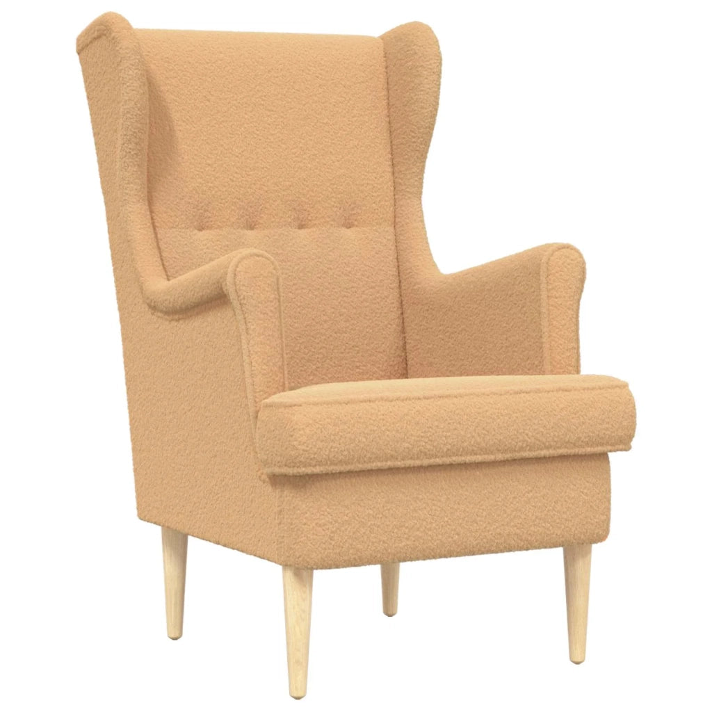 Poltroncina-Poltrona Beige Boucl¨¦ 495620
