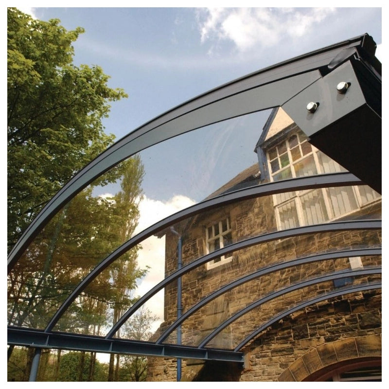 Lastra Policarbonato Compatto 5 mm Trasparente Protezione UV 600X600 mm