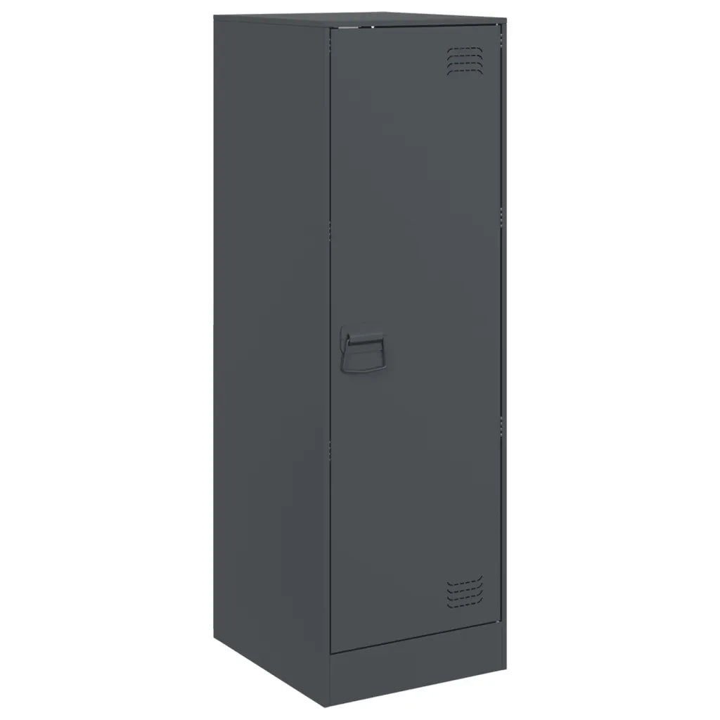 Credenza | Madia | Buffet da pranzo | Armadio da pranzo Antracite 34,5x39x107 cm in Acciaio