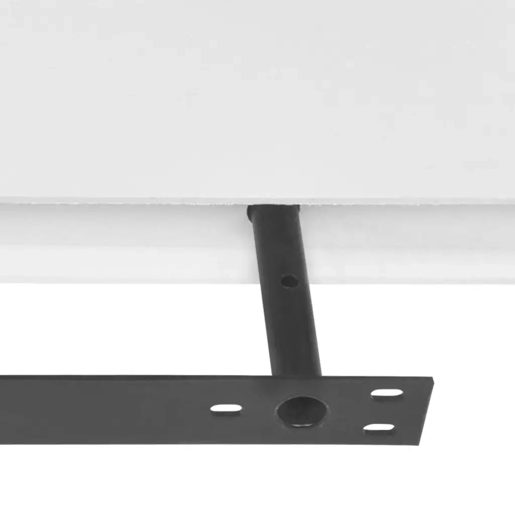 2 Mensole per pareti Bianche MDF per Libri/DVD cod mxl 48646
