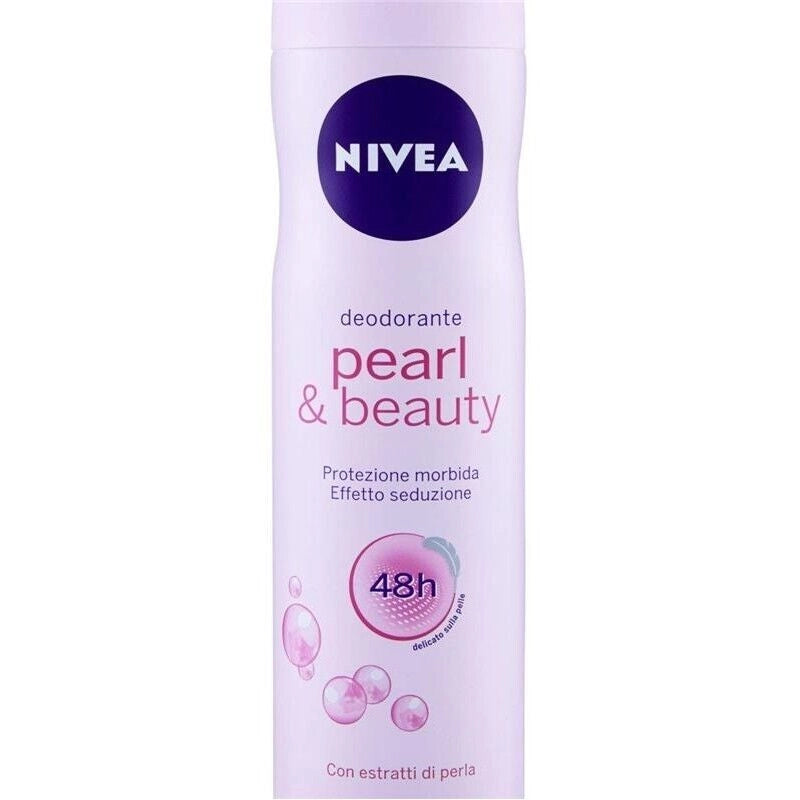SET 3 NIVEA DEO SPRAY 150ML PEARL E BEAUTY
