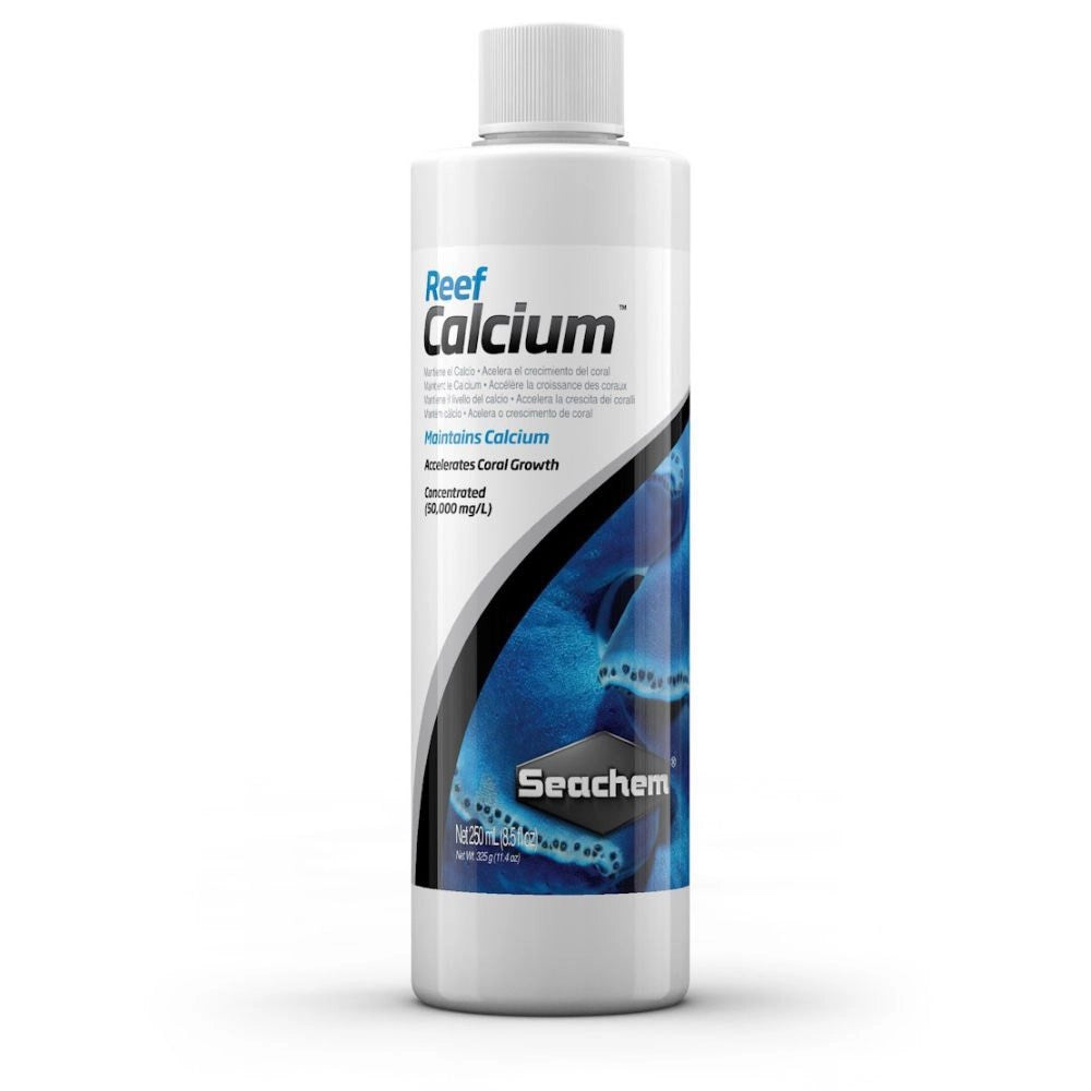 Seachem Reef Calcium - Mantiene i livelli di calcio senza alterare il pH Formato: 250 ml