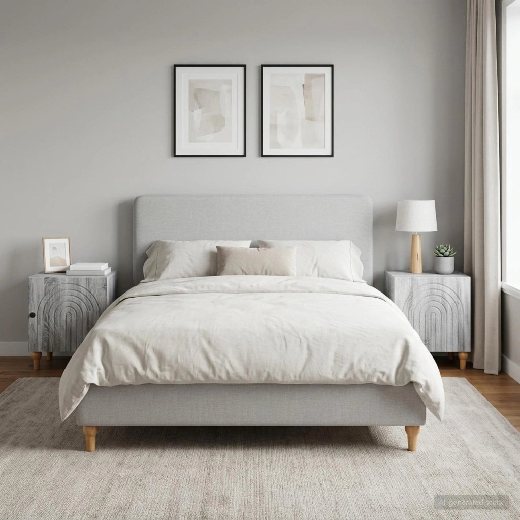 Armadio da Notte 2 pz Grigio Sonoma 43 x 34,5 x 50 cm 894118