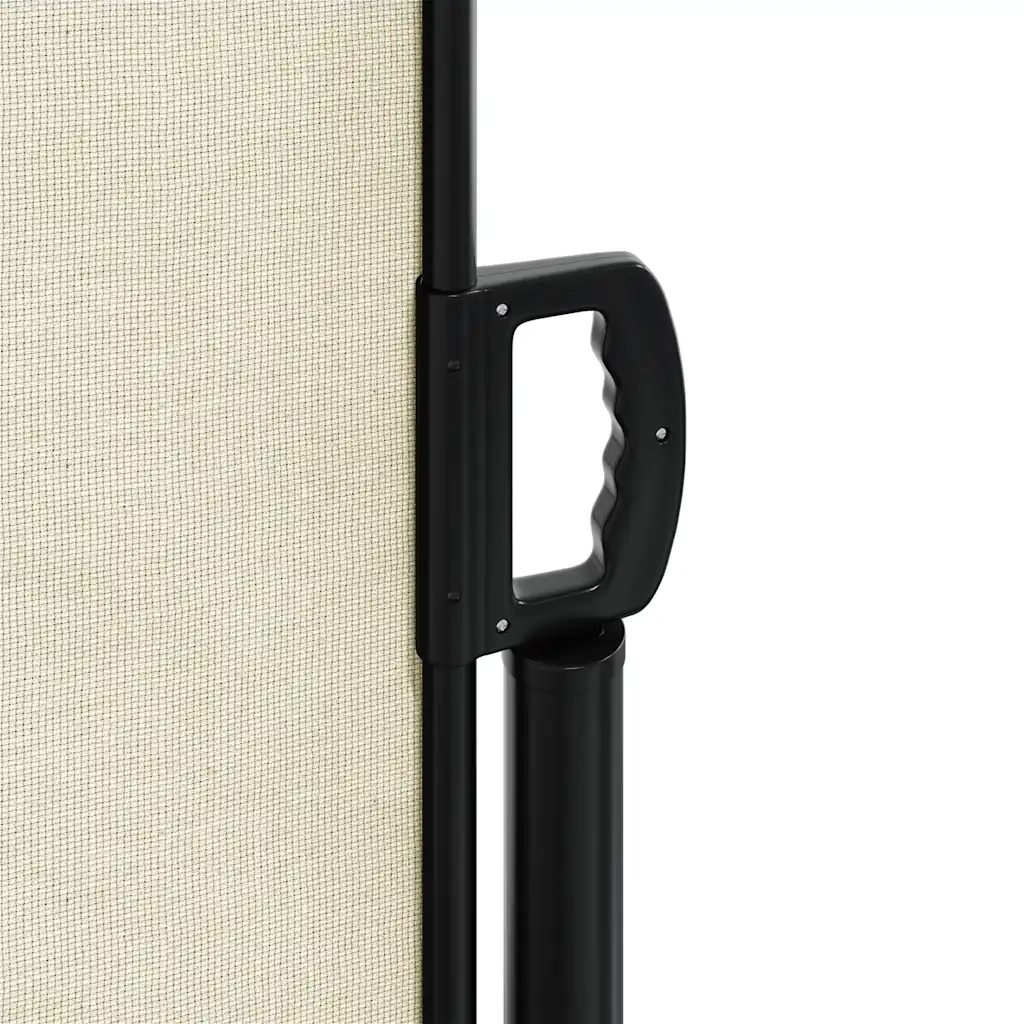 Tenda da Sole | Tenda parasole Laterale Retrattile Crema 100x500 cm