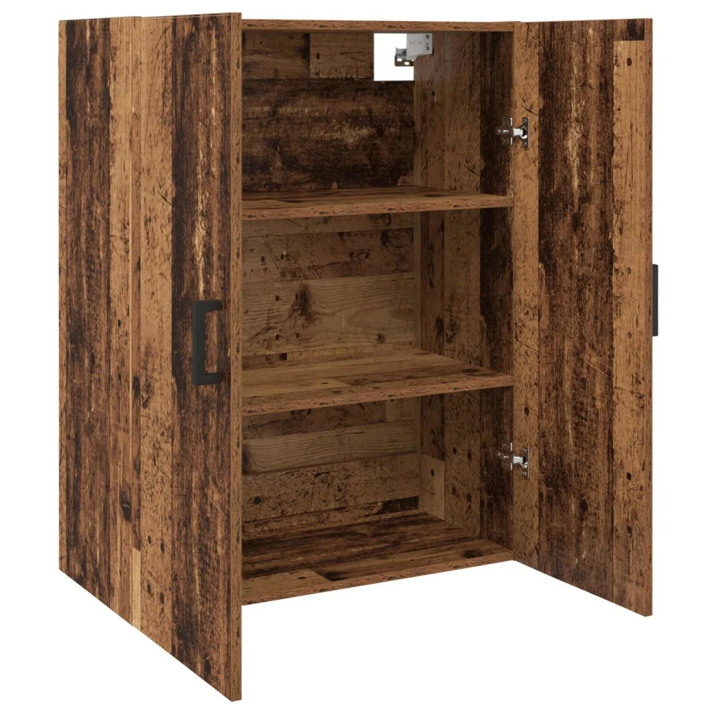 Armadietto a Muro | Mobile a Parete Legno vecchio 69,5 x 34 x 90 cm