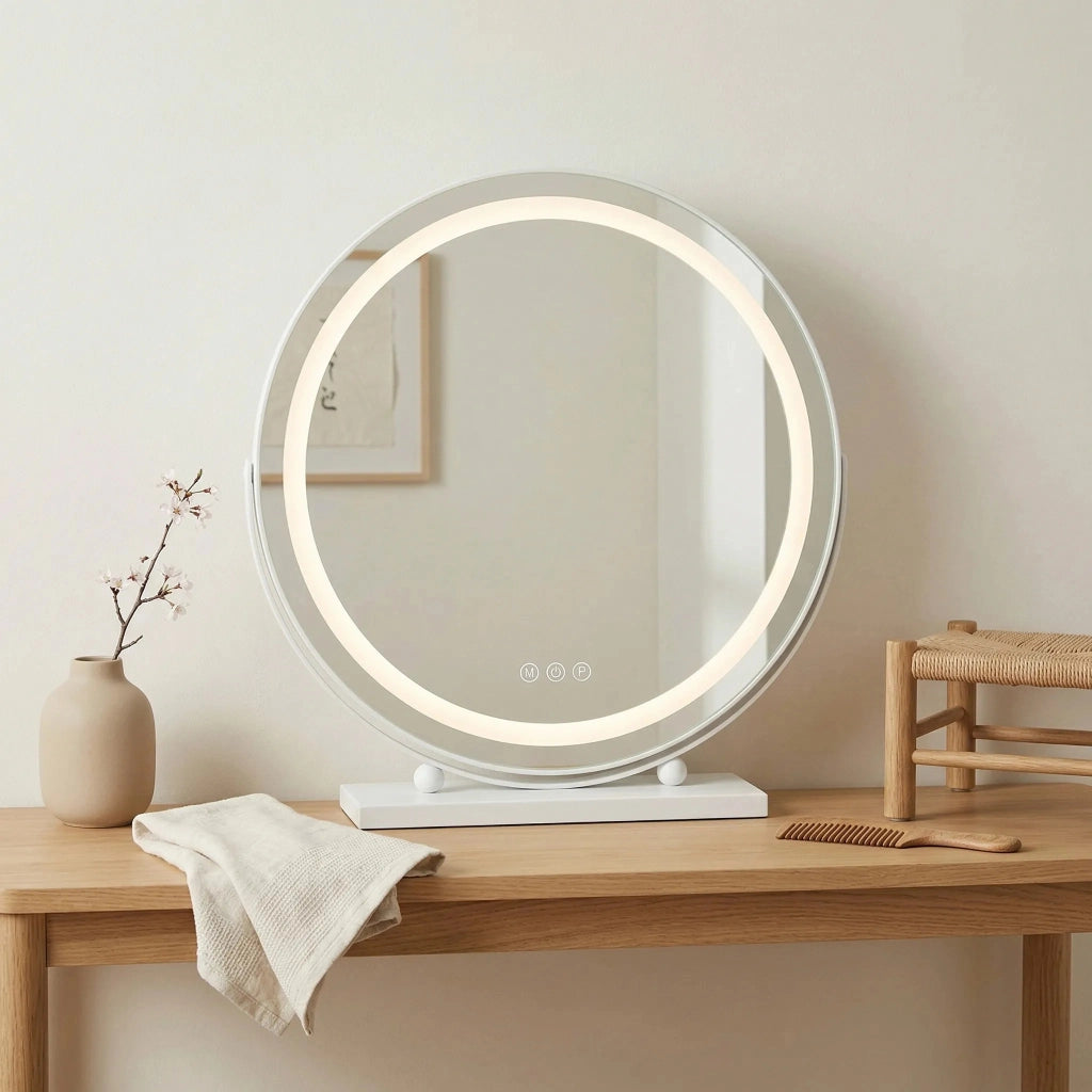 Specchio Led Make-up White 50 Cm