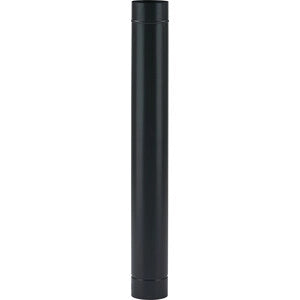 TUBO PORCELLANATO D 12 X H 100CM NERO OPACO CLASSIC- 12,0 pz
