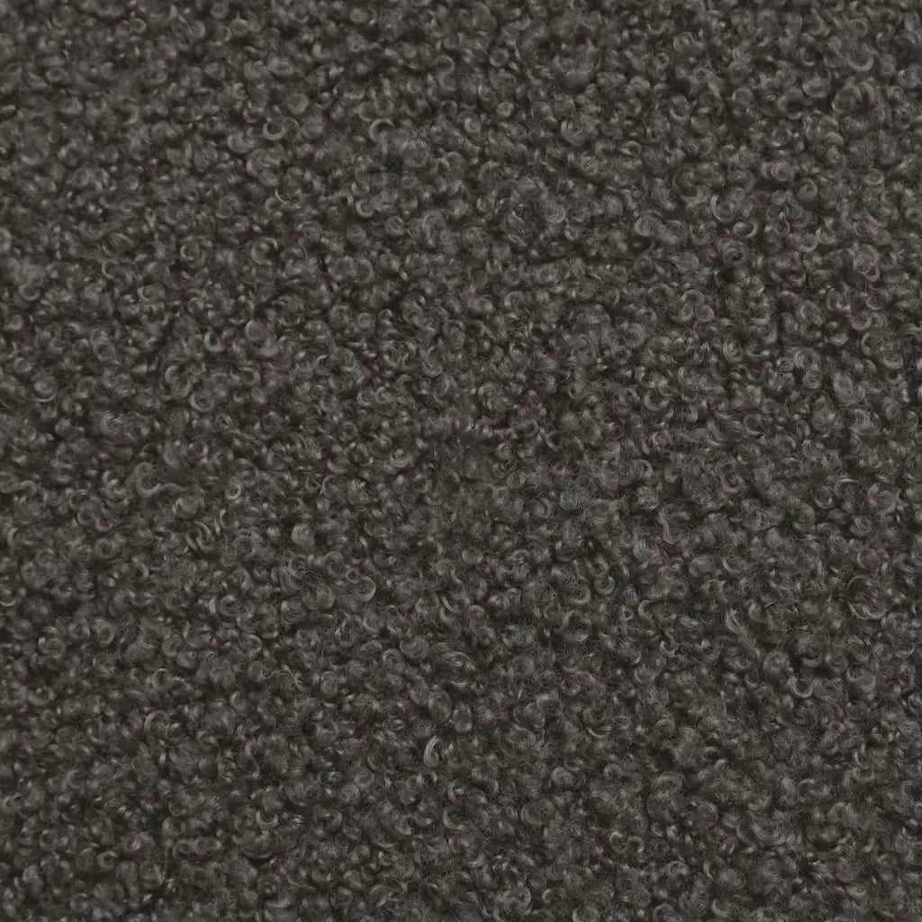 Poltrona | Sedia Relax Grigio scuro 69 x 74 x 93 cm Tessuto Sherpa
