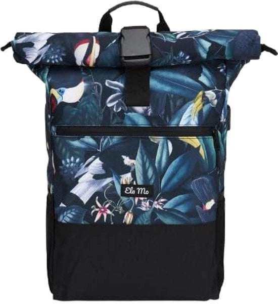 Borsa a Tela con Cerniera Rolltop | Stile Neotropicale