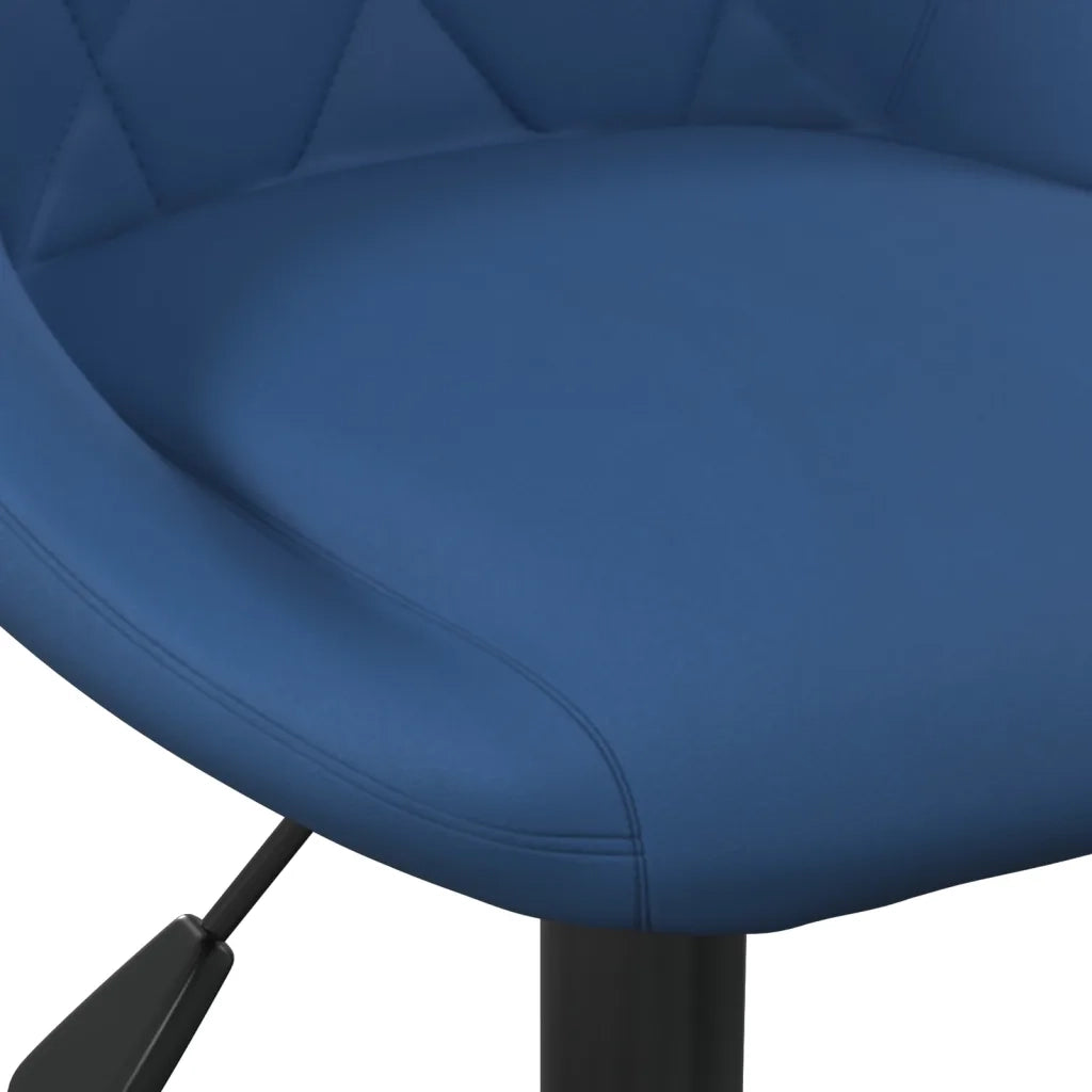 Sedia da Ufficio Blu in Velluto 3088850