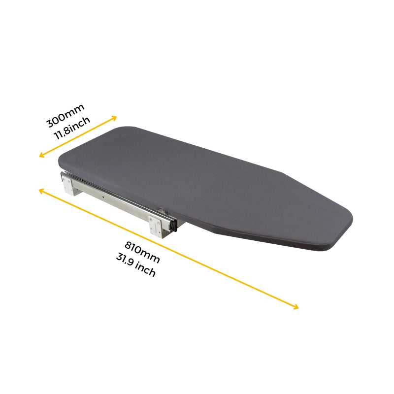 Cornice per microonde, per installazione a incasso in mobili da cucina, modulo 600mm, 600x400mm, Tecnoplastica, Nichel..