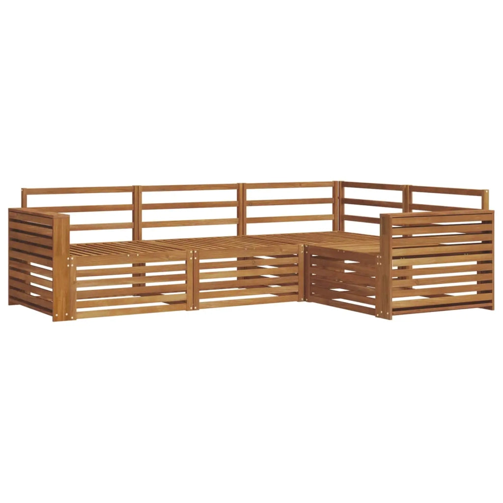 Set di divani da esterno 4 pcs Naturale 3373384