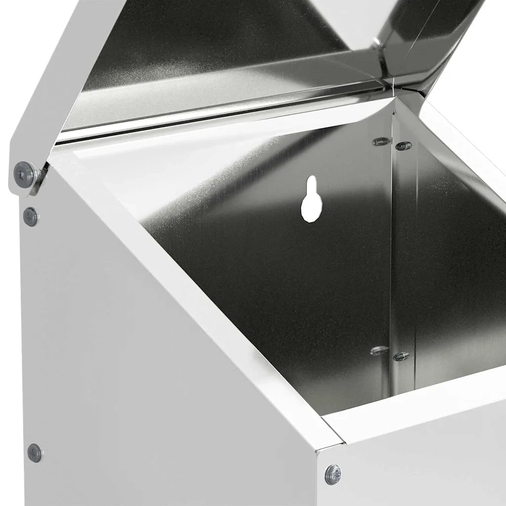 Feeder per pollo Argento 21 x 16 x 33 cm Acciaio zincato CFW5131133