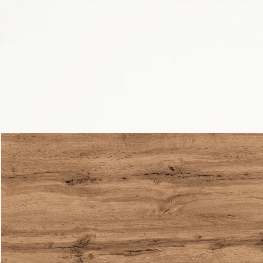 Composizione 5 pezzi VENERE bianco/quercia