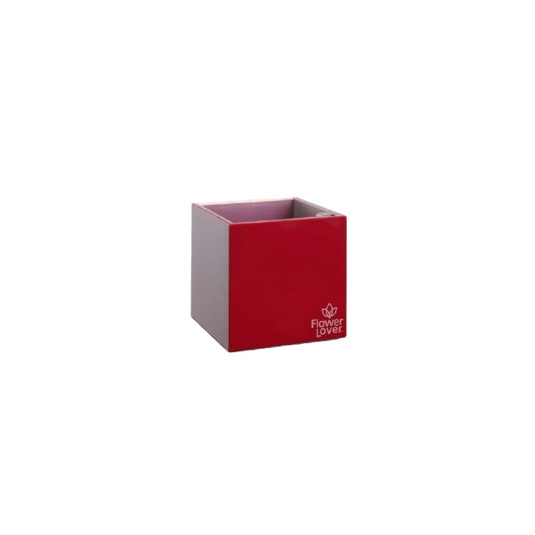 Vaso CUBICO 33x33x33 cm, con sistema di auto-irrigazione