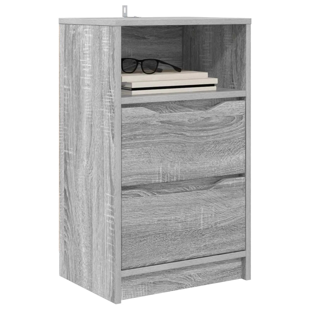 Comodino Grigio Sonoma 40 x 30 x 467 cm Legno multistrato 888919