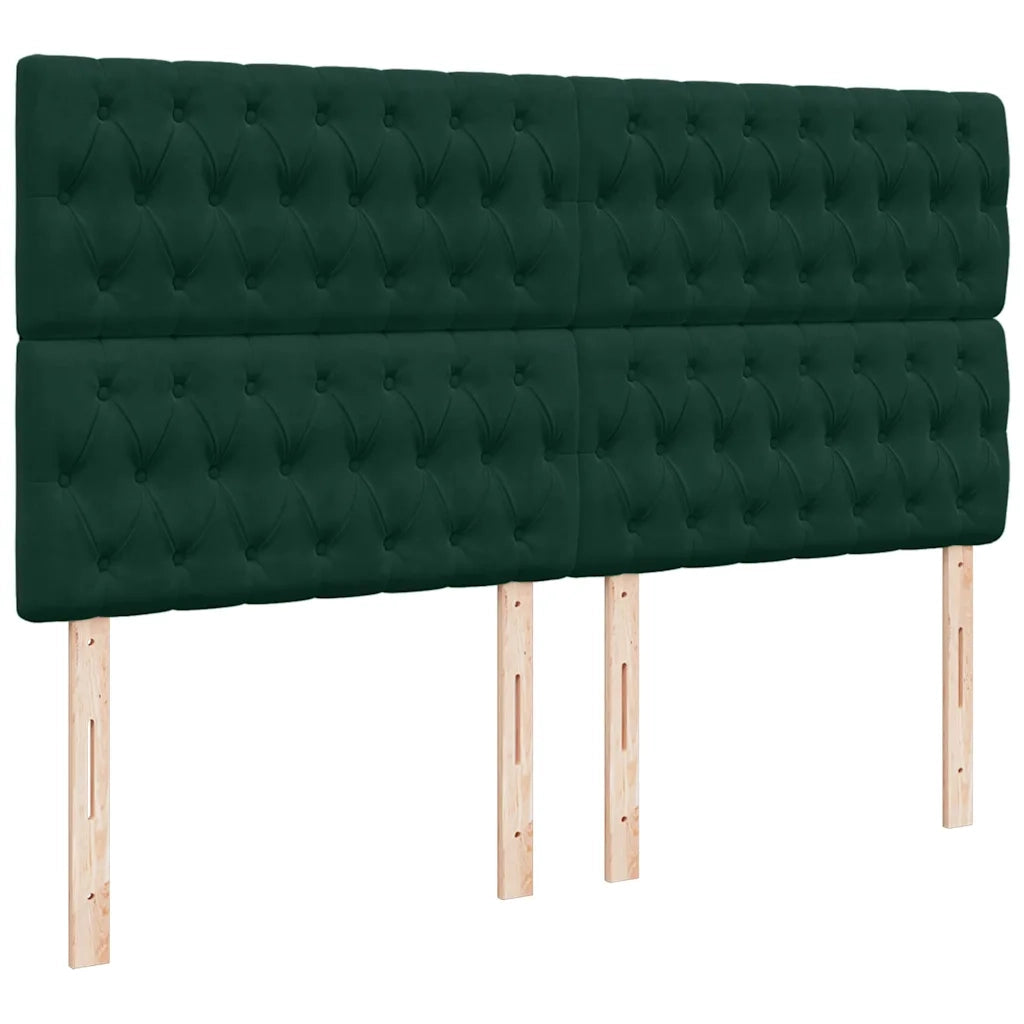 Struttura Letto Pouf con Materassi 180x200 cm Velluto 3314411