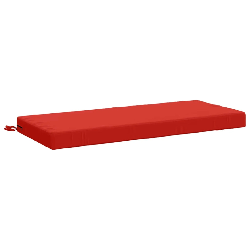 Cuscini per Panchina a 2 Pezzi SOEST 2 pz 100% Poliestere Rosso 950175