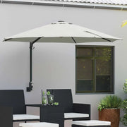 Ombrello da giardino-Ombrellone da spiaggia Sabbia 248 x 248 x 148 cm 814704